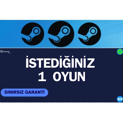  ✅HATASIZİSTEDİĞİNİZ 1 OYUN SINIRSIZ GARANTİLİ